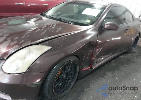 2003 Infiniti G35 Base W/6 Speed Manual из США, поврежденный, VIN JNKCV54E83M220371